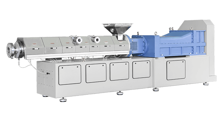 Serie CM-CTE Extrusora de doble tornillo co-rotativo cónico inclinado